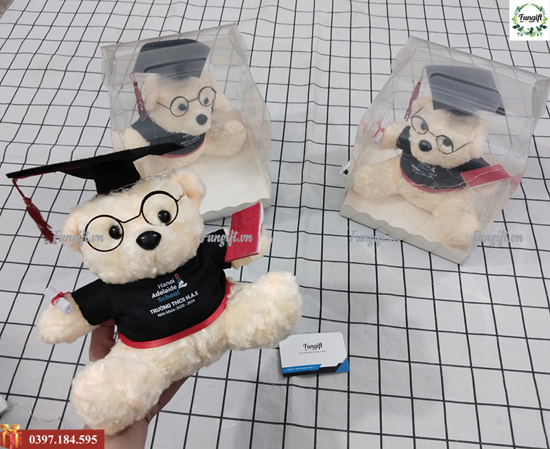 Gấu tốt nghiệp in theo yêu cầu tại Hà Nội