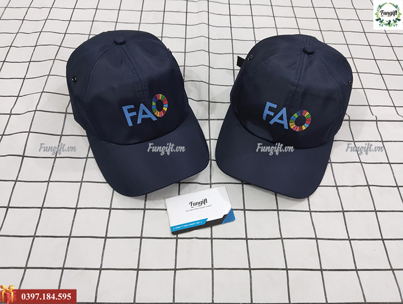 Mũ lưỡi trai in logo nhiều màu