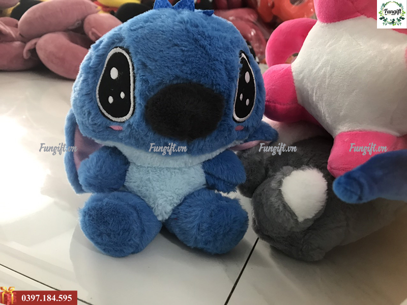 Stitch nhồi bông in logo tại Hà Nội