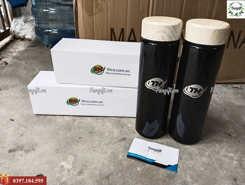 Xưởng khắc logo lên bình giữ nhiệt