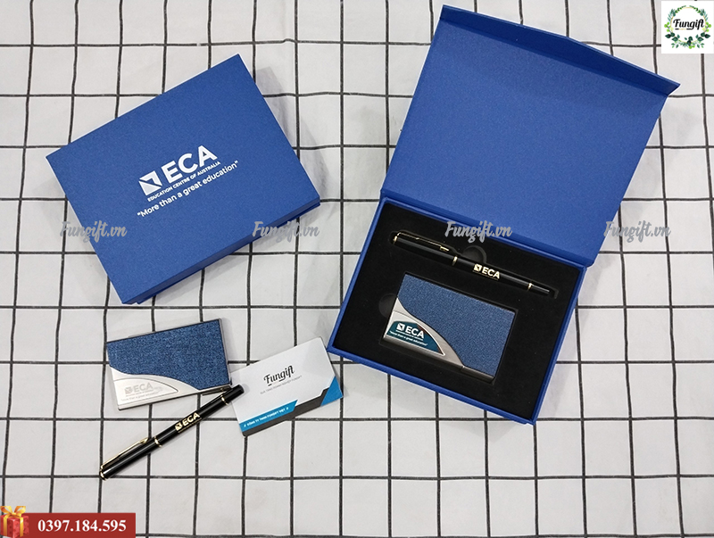 Các mẫu giftset hai món khắc logo