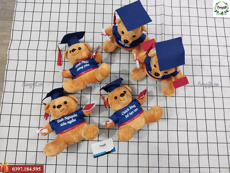 Xưởng in gấu bông tại Hà Nội