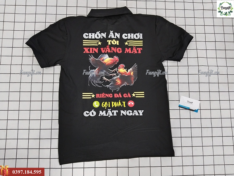 Áo phông in hình theo yêu cầu