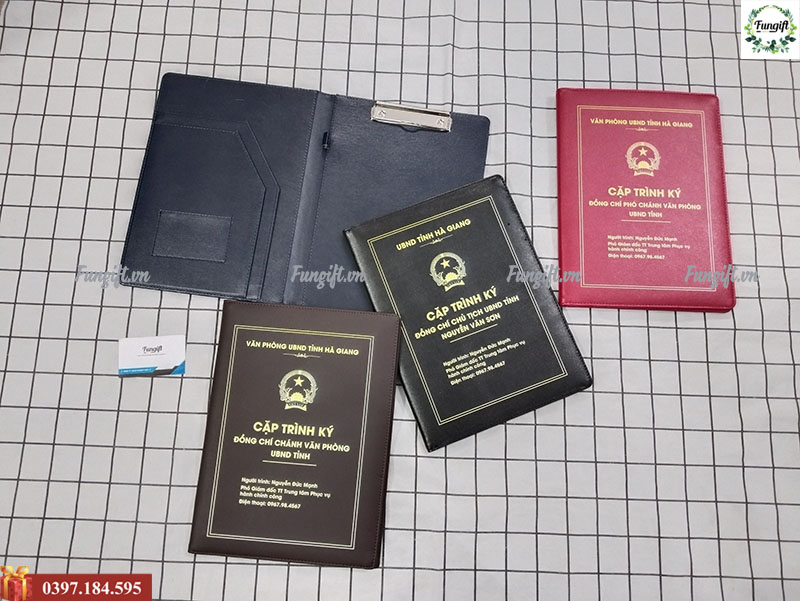 Bìa trình ký in logo theo yêu cầu giá rẻ