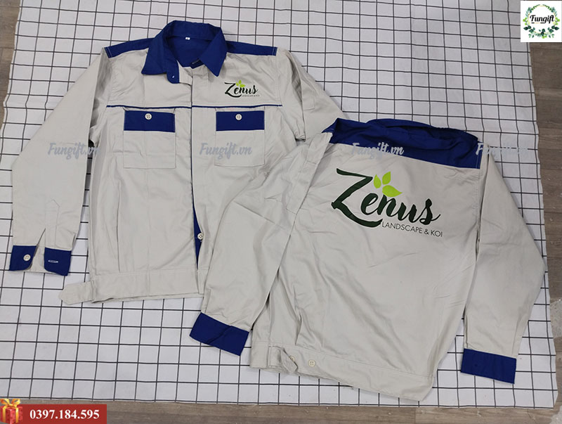 In logo lên đồ bảo hộ lao động