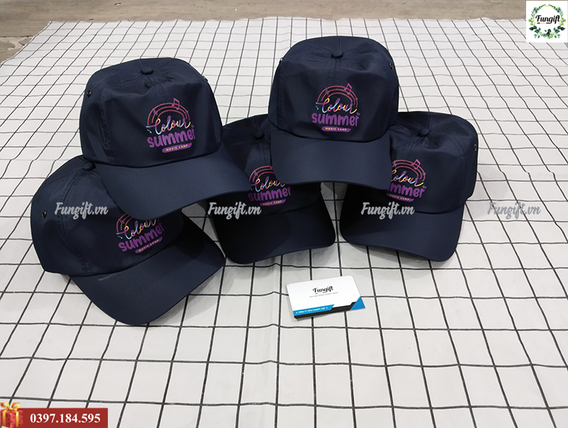 Mũ in logo theo yêu cầu