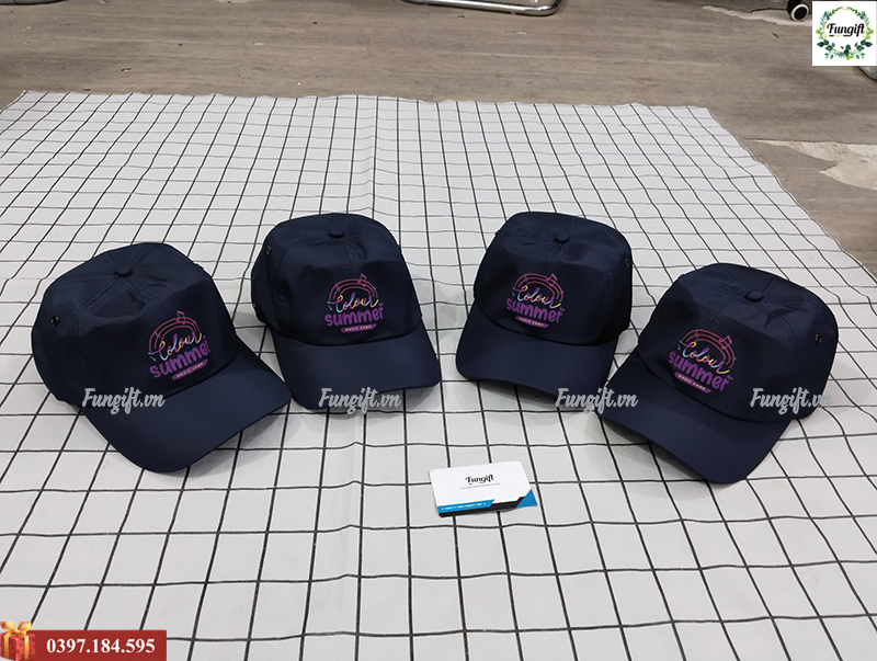 Mũ lưỡi trai in chữ theo yêu cầu