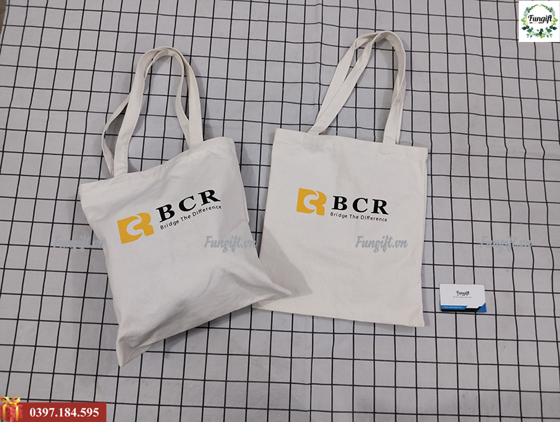 Túi vải in logo thương hiệu