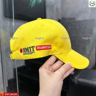 Mũ lưỡi trai nhiều màu sắc thêu logo