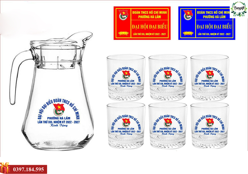 Bộ bình cốc thuỷ tinh