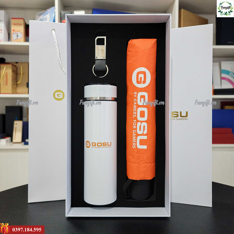 Bộ quà tặng quảng cáo in logo theo yêu cầu