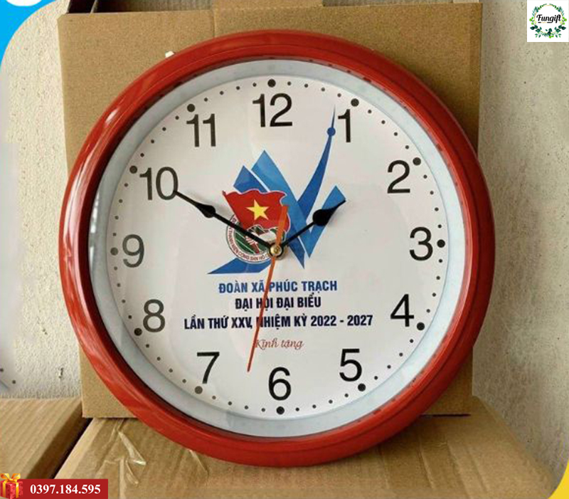 Đồng hồ in logo