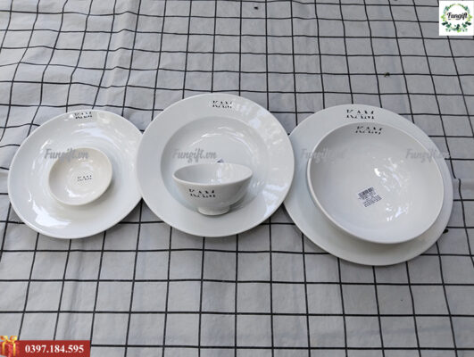 Sản xuất bát đĩa quà tặng