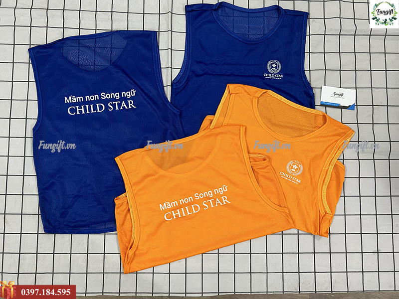 Cung cấp áo lưới teambuilding in chữ