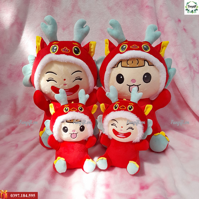 Gấu may tặng quà trung thu độc đáo