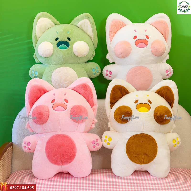 Mèo dudu may tại xưởng