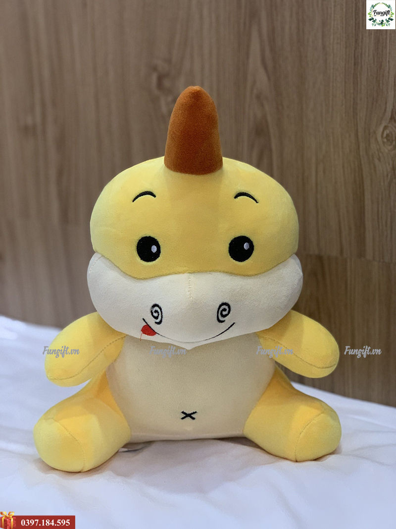 Nhận in thêu gấu khủng long giá rẻ