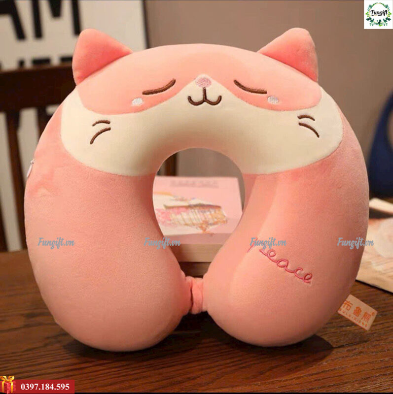 Xưởng may gối chữ U hình thù dễ thương