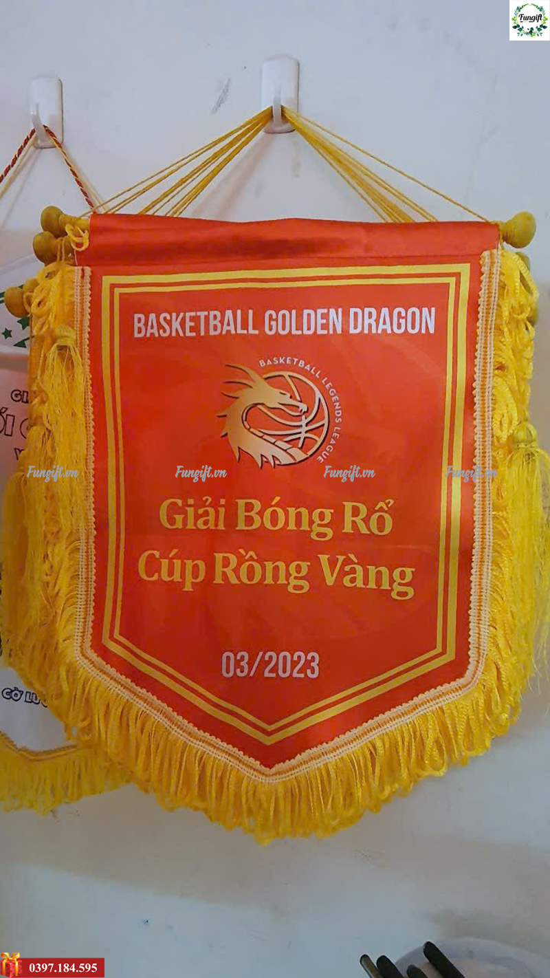 Cờ lưu niệm giao lưu thể thao