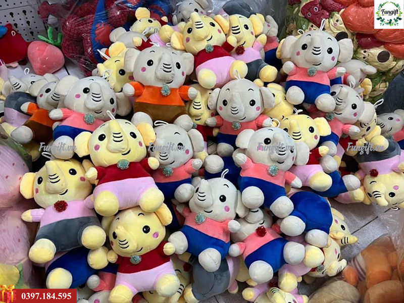 Gấu bông móc khóa
