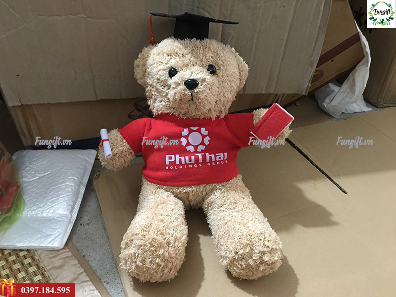 Gấu bông tốt nghiệp