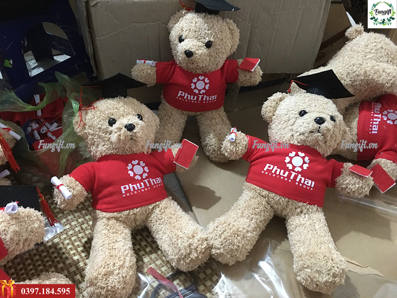 Gấu bông tốt nghiệp Hà Nội
