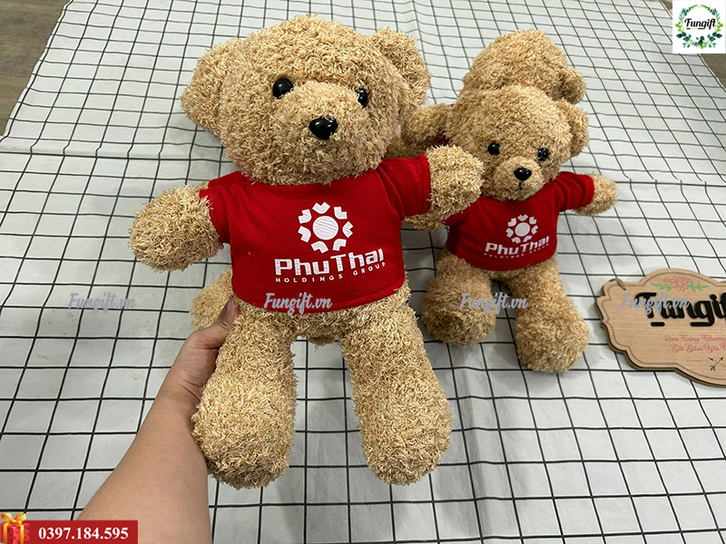 In gấu bông theo yêu cầu