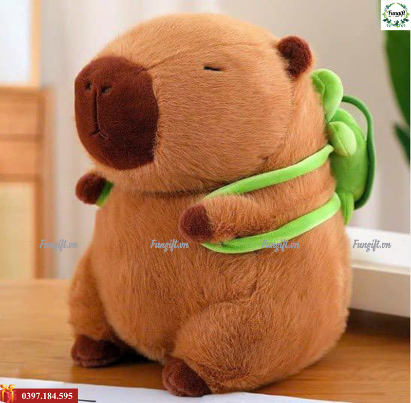 Thú nhồi bông capybara
