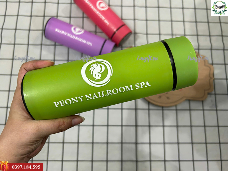 Bình nước nhiều màu in logo