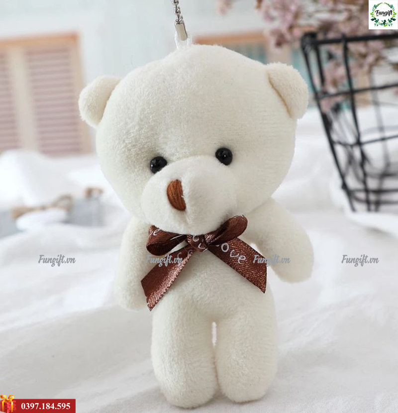 Đặt hàng gấu móc khóa dễ thương