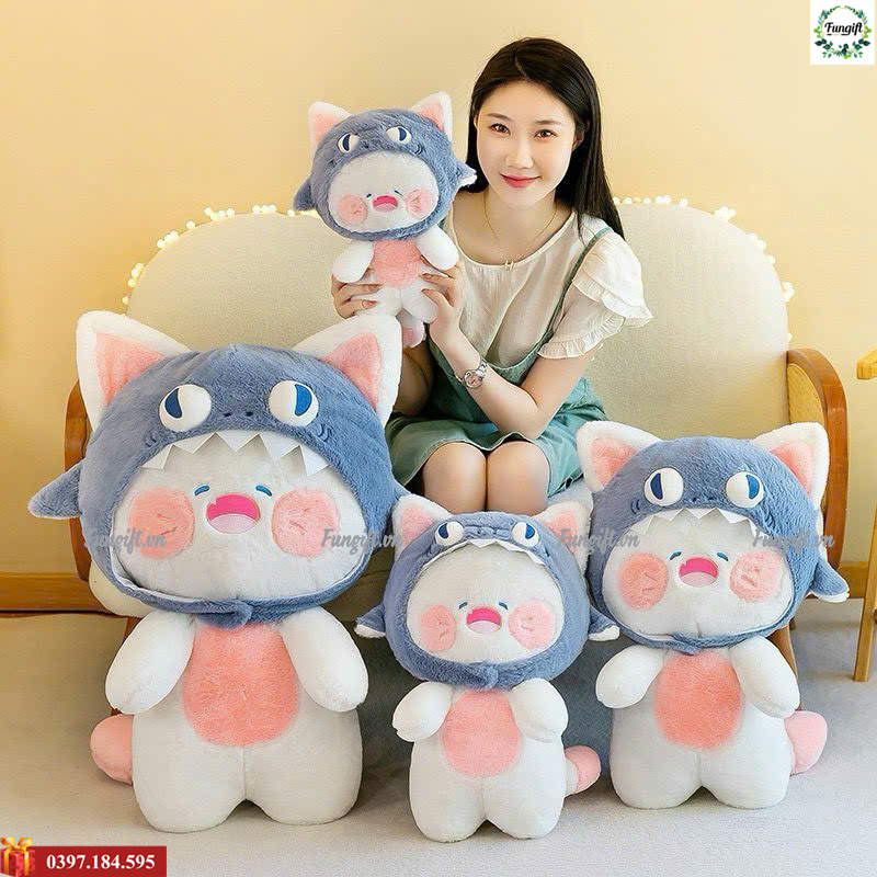 May gấu bông mèo dudu