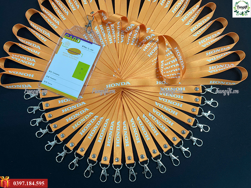 Nhận in logo lên dây thẻ