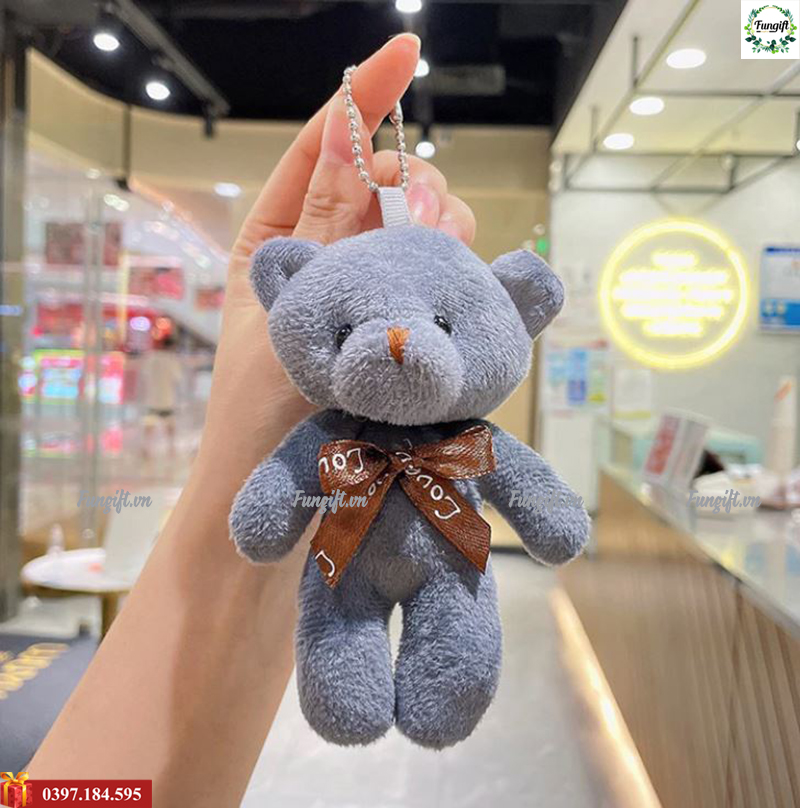 Nhận sản xuất móc khóa gấu bông