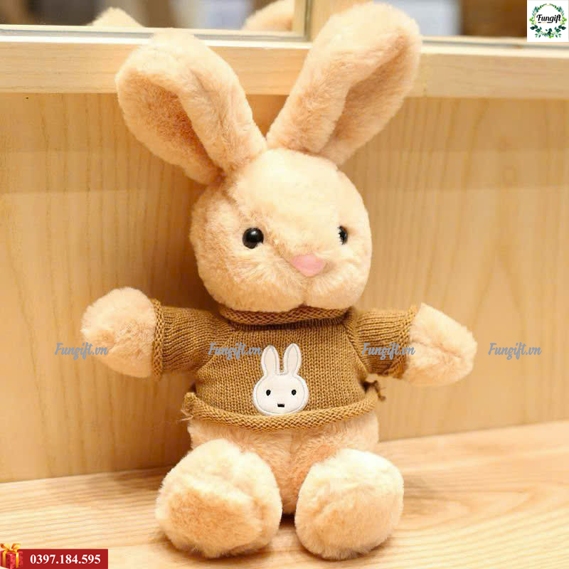 Thỏ vàng in theo yêu cầu