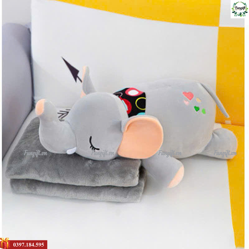 Bộ chăn gối văn phòng đa năng hình thú