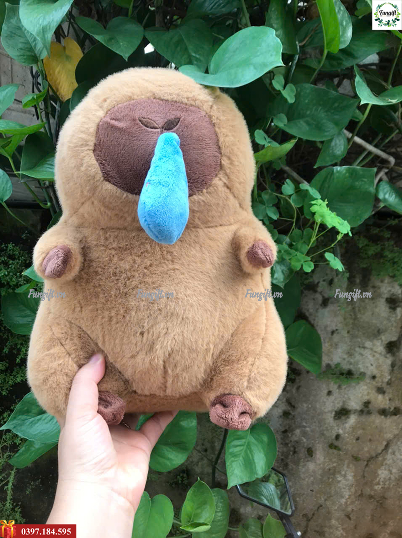 Gấu bông capybara chuột lang nước nhồi bông