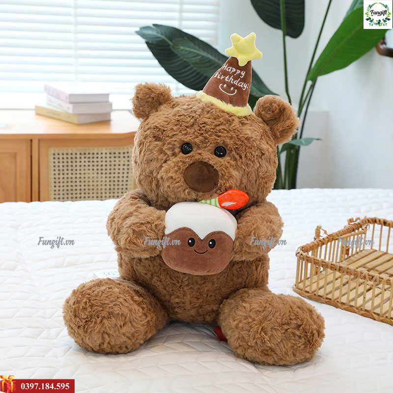 Gấu bông teddy quà tặng