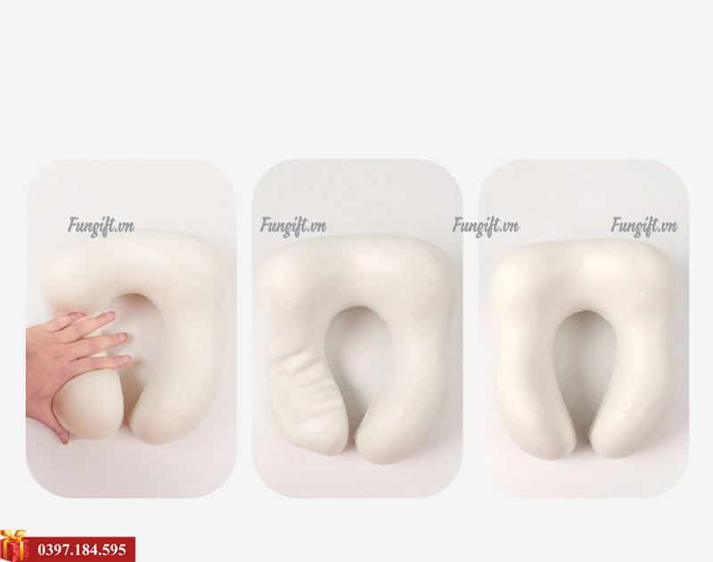 Gối chữ U kê cổ