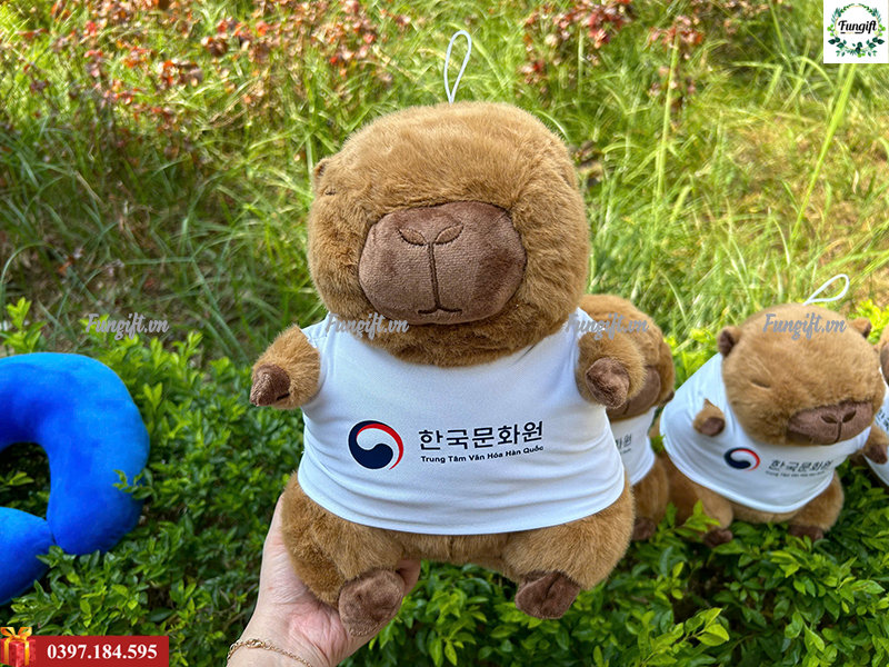 Quà tặng capybara in logo
