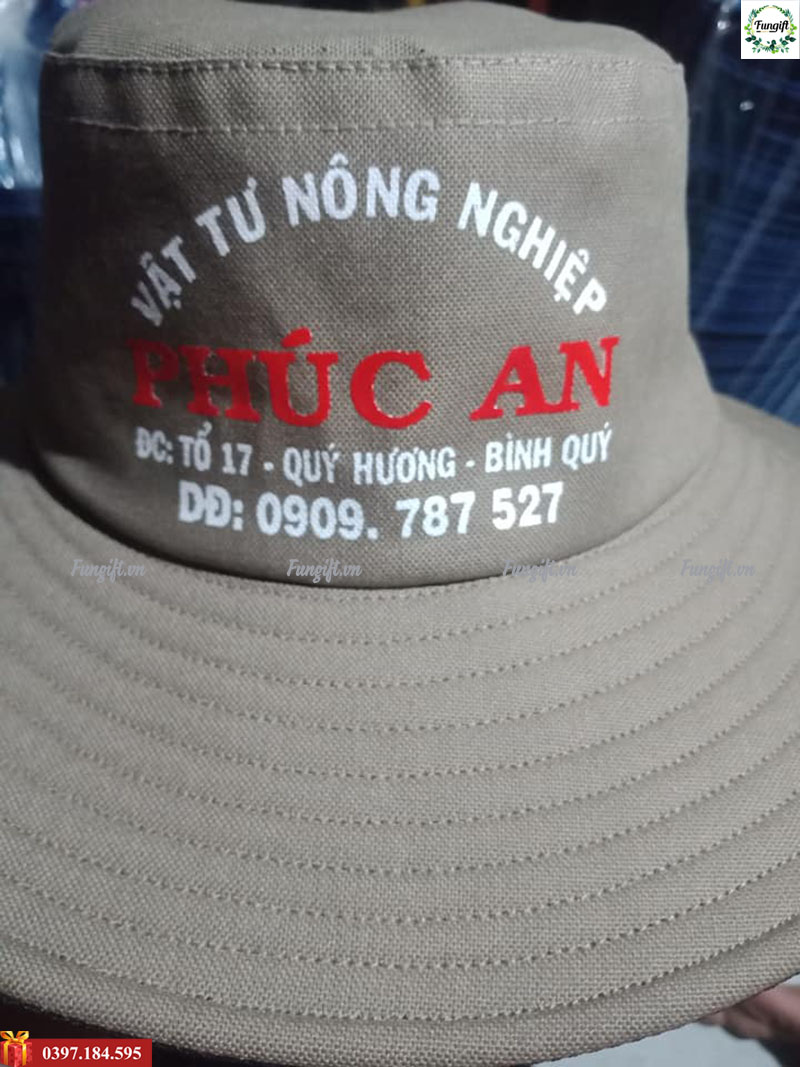 In và thêu mũ nón quảng cáo