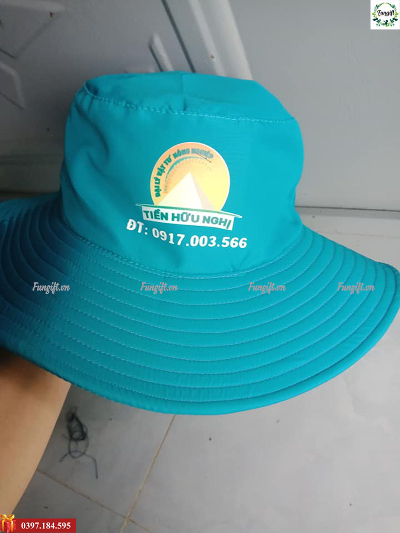 Nón tai bèo quảng cáo