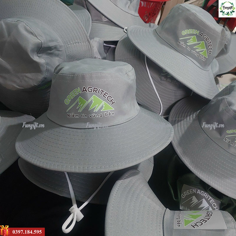 Quà tặng nón tai bèo in logo theo yêu cầu