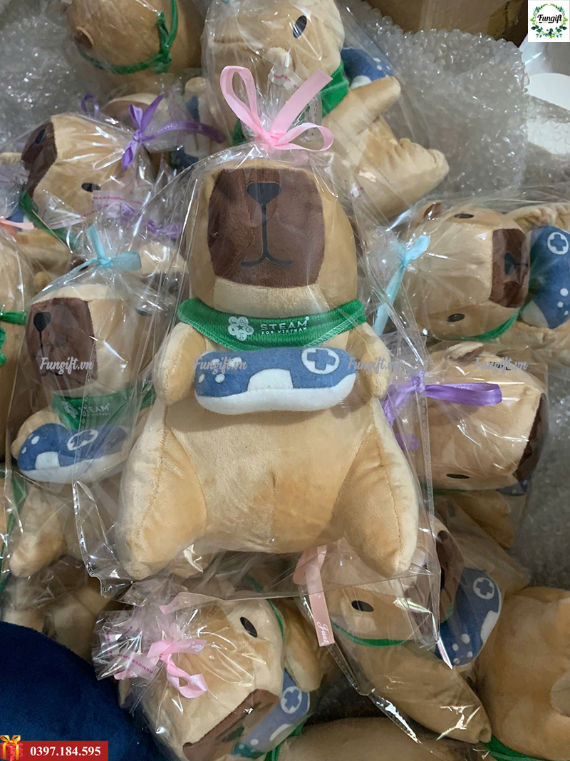 Quà tặng gấu capybara in logo