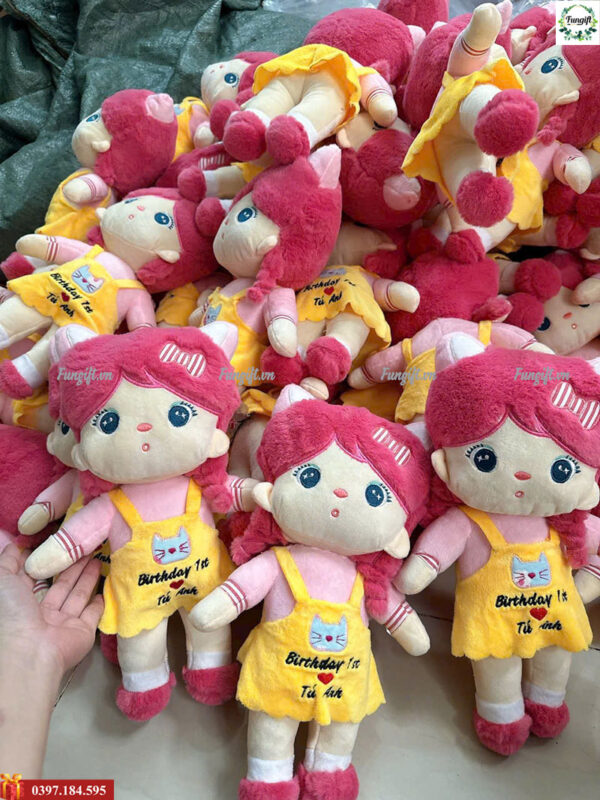 Gấu bông quà tặng in logo theo yêu cầu