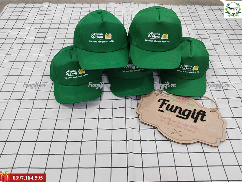 Mũ lưỡi trai quà tặng in logo