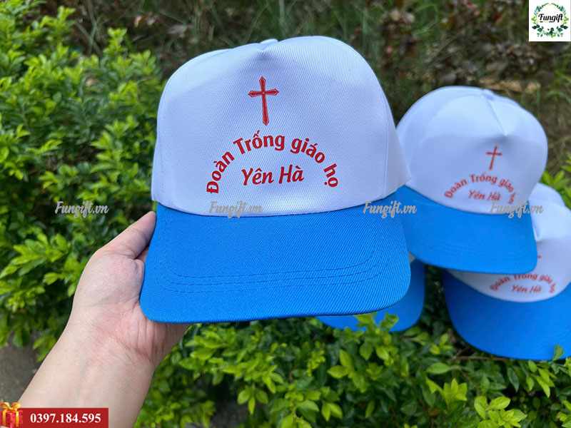 Mũ lưỡi trai quà tặng in logo