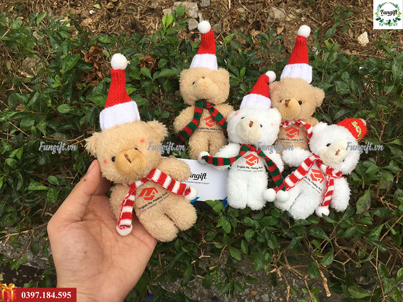 Cung cấp gấu móc khóa noel