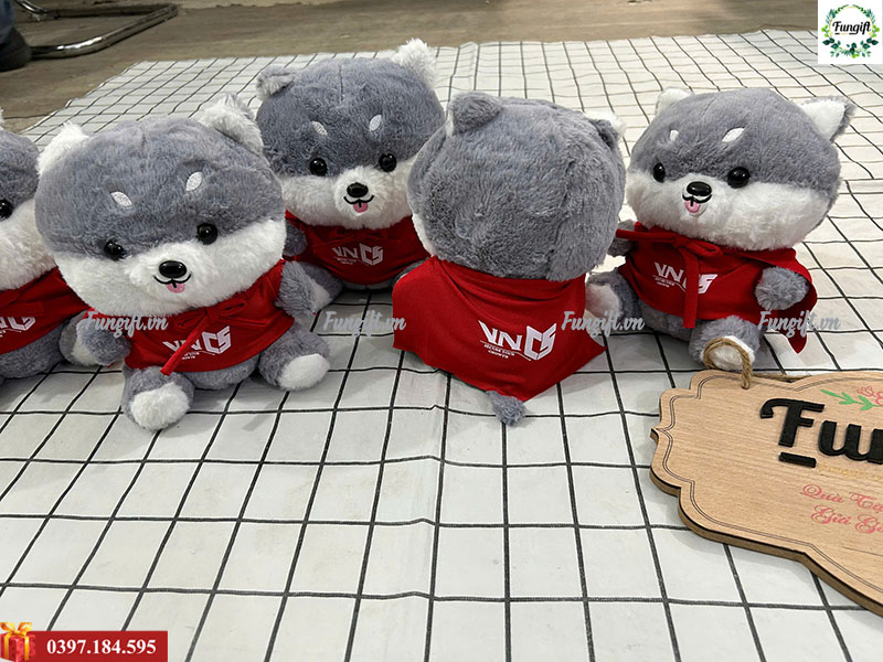 Gấu bông chó shiba quà tặng doanh nghiệp