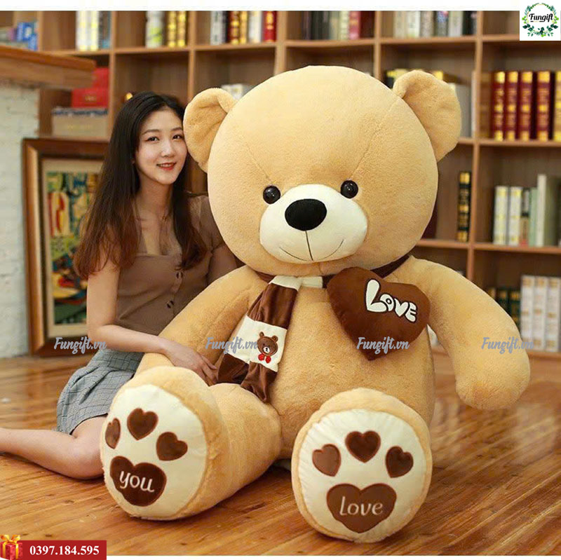Gấu bông teddy quà tặng