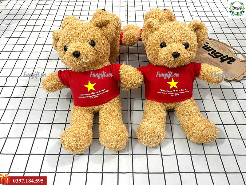 Làm gấu bông theo yêu cầu số lượng ít